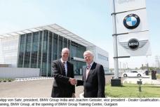 BMW opens training centre in India