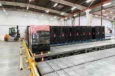 Danone optimises pallet handling at EVIAN® plant