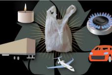 Discarded plastic converted into petroleum products