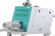 Hulling machine designed for multiple pulses