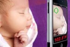 Infrared thermometer for smartphones