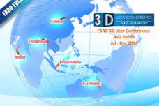 FARO to hold 3D User Conferences in Asia Pacific