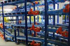 Geared motors ensure quick turnaround
