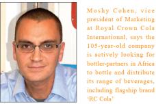 A Plan to Expand----A leading North American beverage company wants to work with more bottlers across Africa