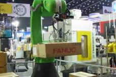 Fanuc demos CR- 35iA collaborative robot