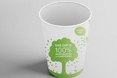 Halal-certified, 100% recyclable cup