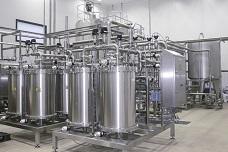Adsorber for large-scale chromatography processes