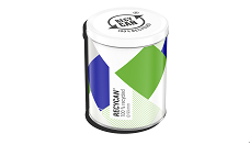Recycled tinplate packaging for premium products