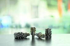 Replaceable end roughing cutters