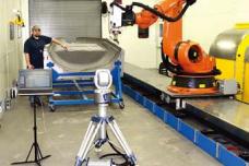 Machine alignment with laser trackers