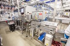 X-ray machine ensures bone-free chicken pieces