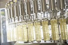 Filling system for viscous products