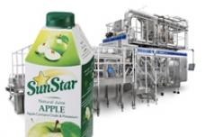 Carton bottle for Sunstar