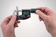 Digital micrometer measures 10x faster