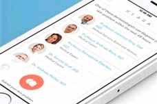 Acne consultation on the smartphone