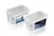 Injection-compression molding in a stack mold