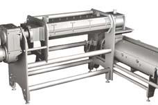 Continuous mixer for low-temperature dough