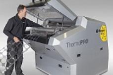 Granulator for thermoforming line