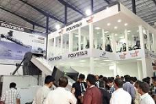 Polystar demonstrates 2 recycling machines in India