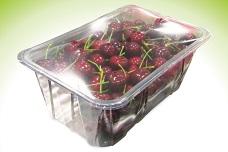 Cherries stay fresh in MAP lidding film