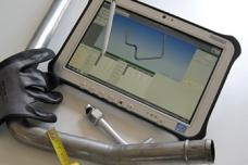 Networked tube bending in shipbuilding