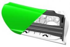 Multi-material composites for automotive