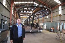 26-ton gangway built for high load capacity