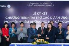 Vingroup sponsors research projects on response to COVID-19