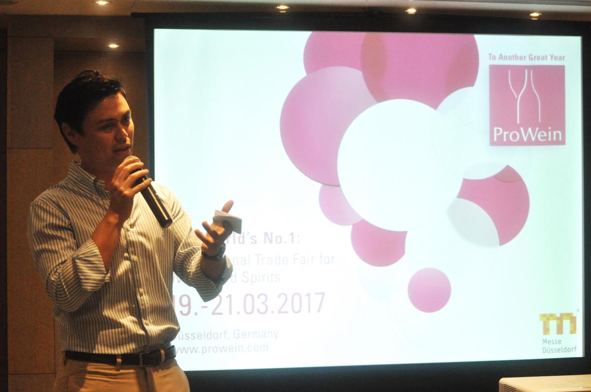 The Flying Winemaker, Eddie McDougall, will present Southeast Asian wines at ProWine Asia 2018