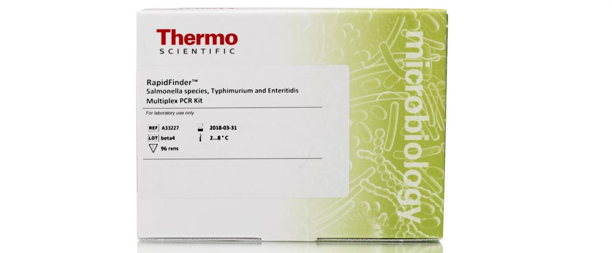 Thermo Scientific RapidFinder Salmonella Multiplex PCR System for pork and poultry screening 