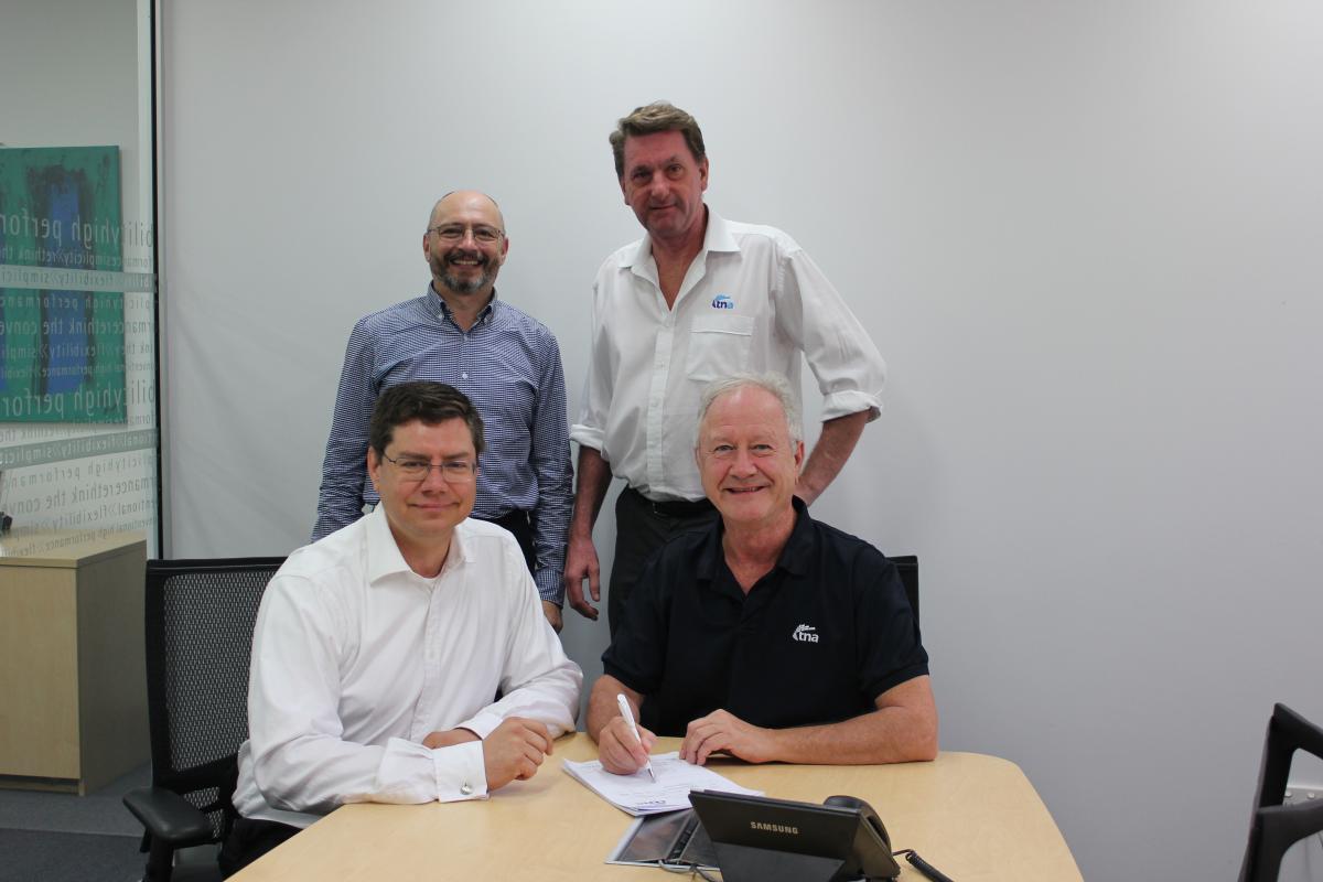 tna aqcuires NID Pty - signing of contract