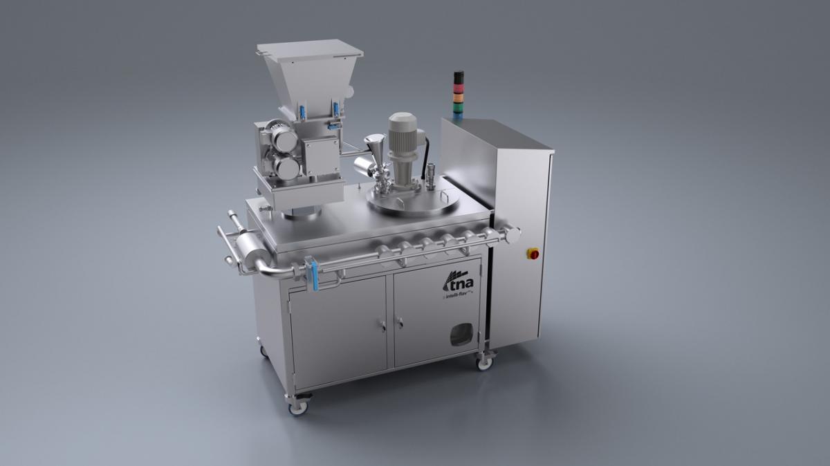 tna intelli-flav CLS 5 blends and applies slurry seasoning to a range of extruded and dry snack products