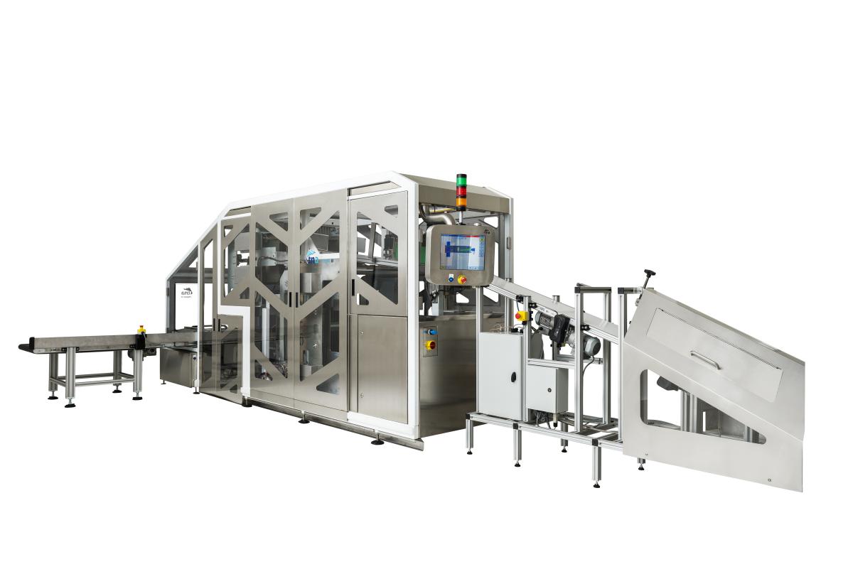 The high-speed tna ropac 5 is capable of up to 300 bags per minute