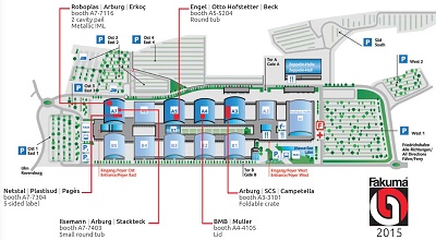 Verstraete IML labels in 6 booths at Fakuma 2015