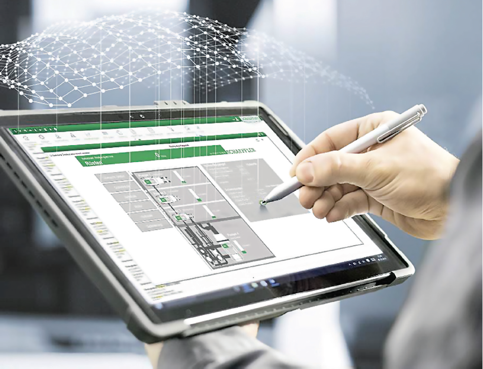 Schaeffler’s Smart Ecosystem 4.0 offers a comprehensive, cloud-based hardware and software infrastructure that includes every stage of digital added value – from components equipped with sensors through to digital services.